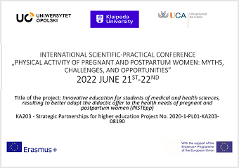 Internationaal Scientyfic-Practical Conference