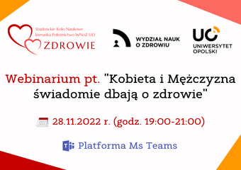 Webinarium SKN “Zdrowie” (28.11.2022 r.)
